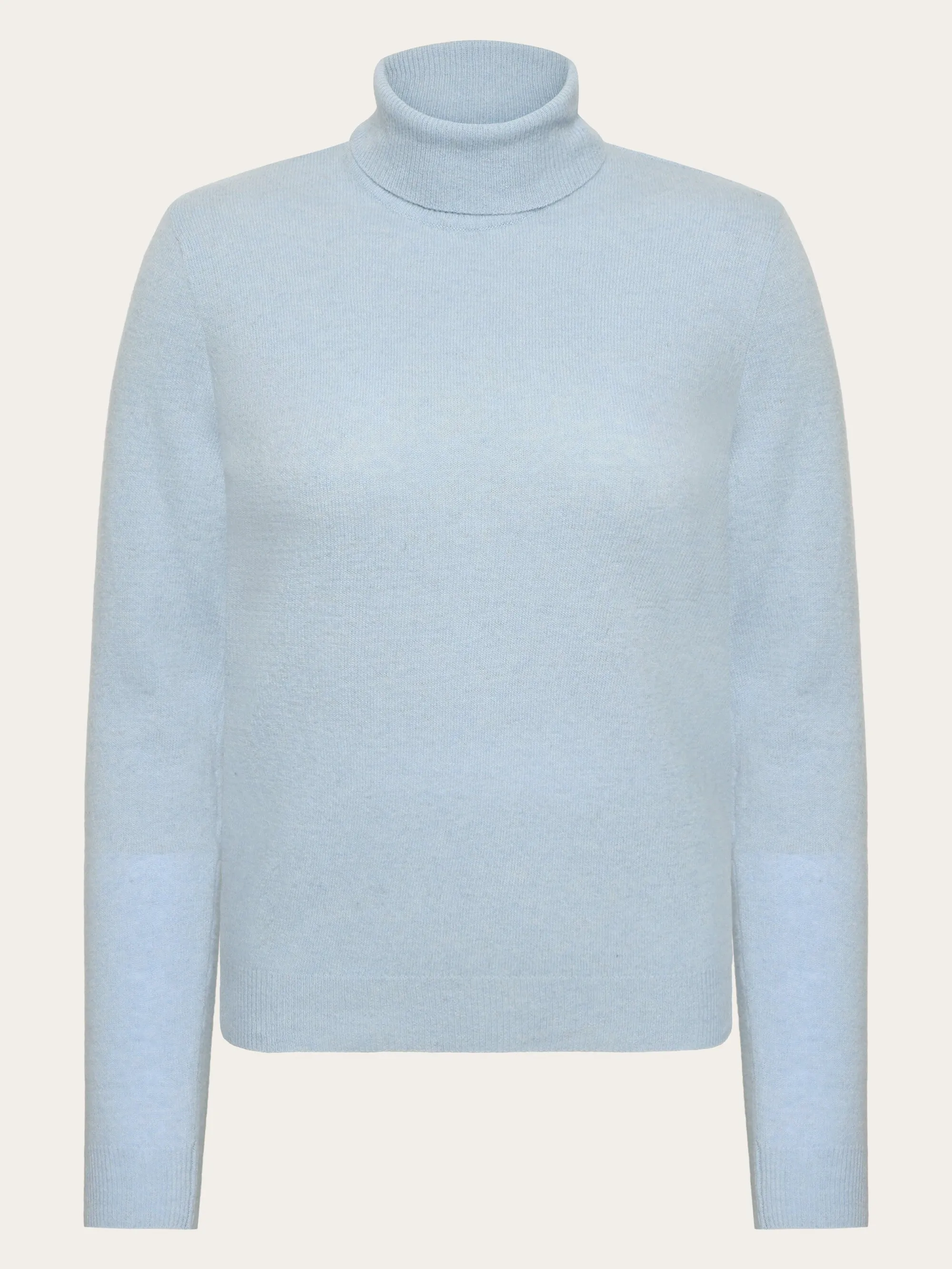 Lambswool roll neck - Asley Blue