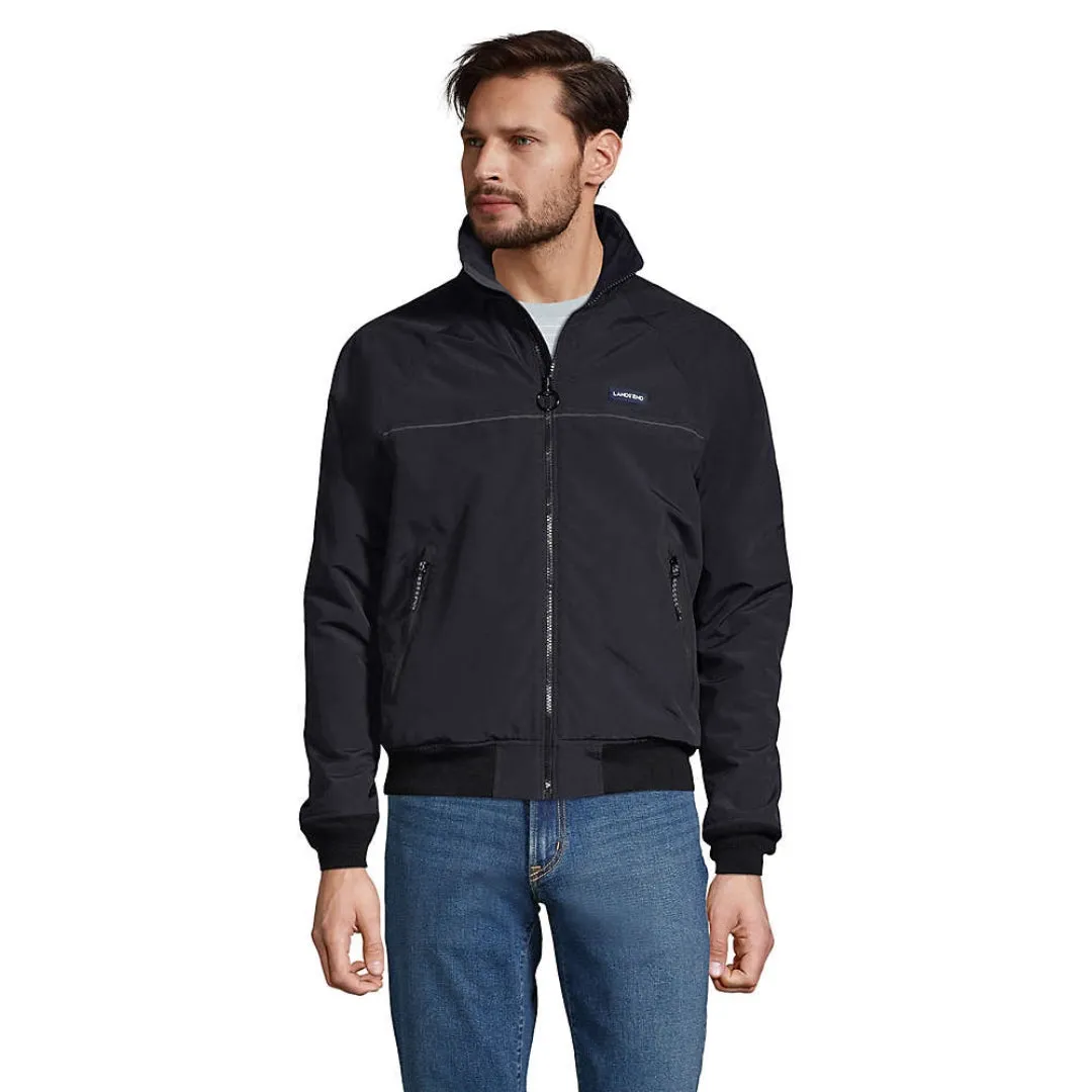 Lands' End Men's Classic Squall Jacket Black