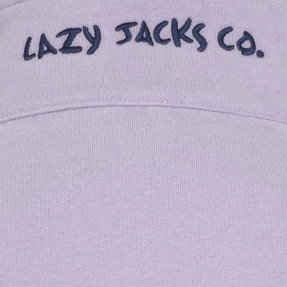 Lazy Jacks Plain Zip Thru Sweatshirt LJ33