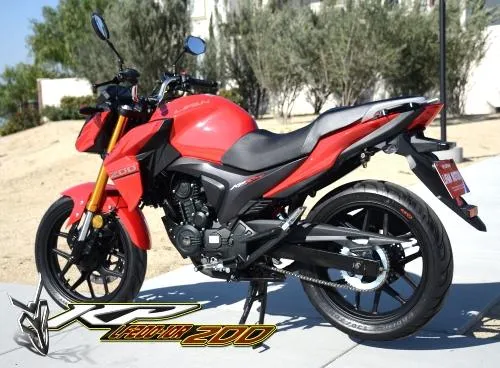 Lifan KP-200 Fuel-Injected Motorcycle - LF200-10R