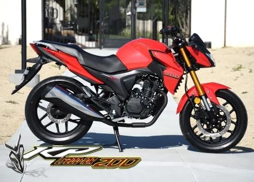 Lifan KP-200 Fuel-Injected Motorcycle - LF200-10R