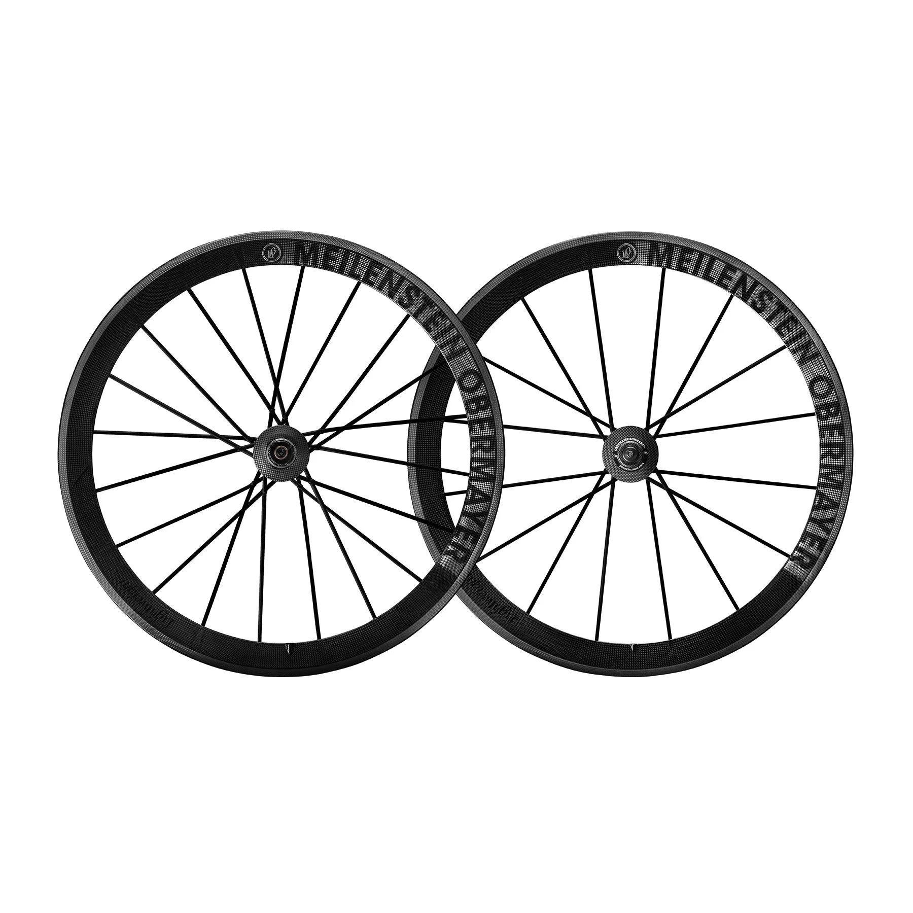 Lightweight Meilenstein Obermayer Tubular Wheels - Schwarz Edition