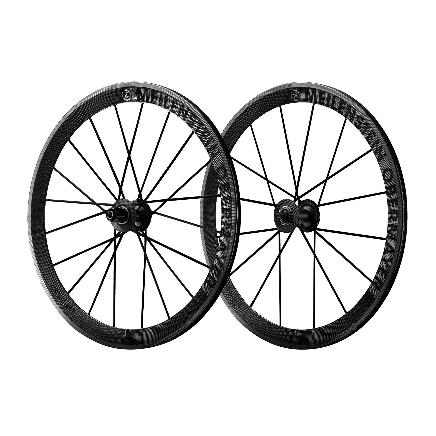 Lightweight Meilenstein Obermayer Tubular Wheels - Schwarz Edition