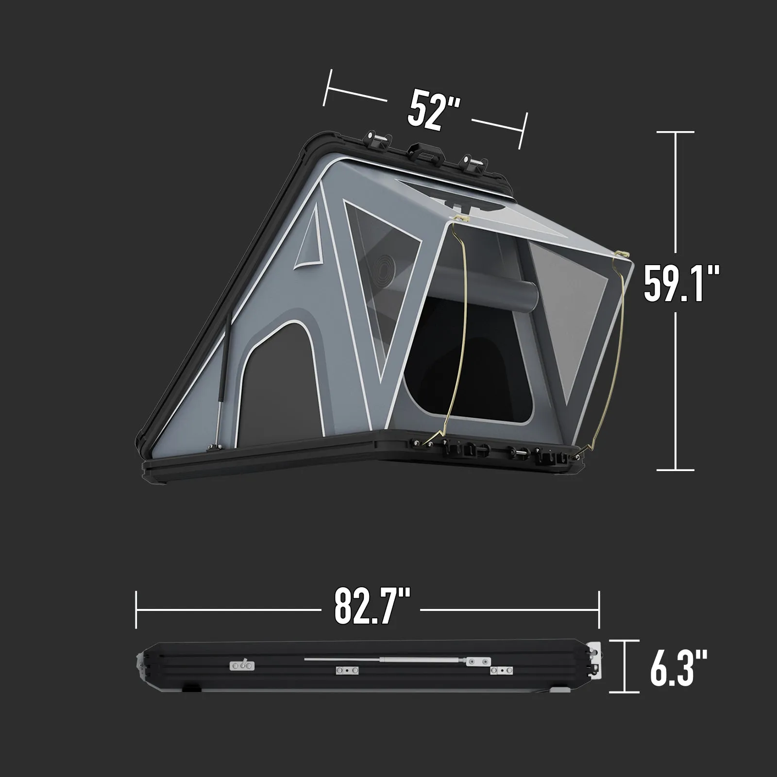 Lightweight Rooftop Tent