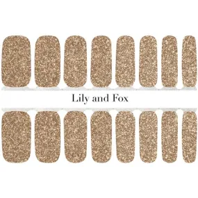 Lily And Fox - Nail Wrap - Champagne On Ice