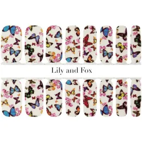 Lily and Fox - Nail Wrap - Flutter By