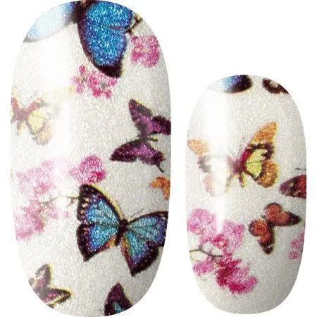 Lily and Fox - Nail Wrap - Flutter By