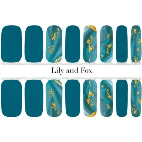 Lily and Fox - Nail Wrap - Ocean Princess