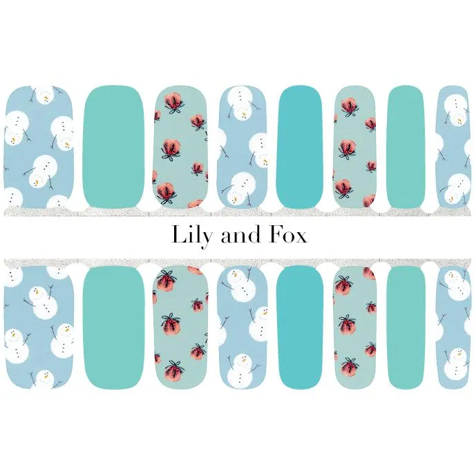 Lily And Fox - Nail Wrap - Snow Place Like Home