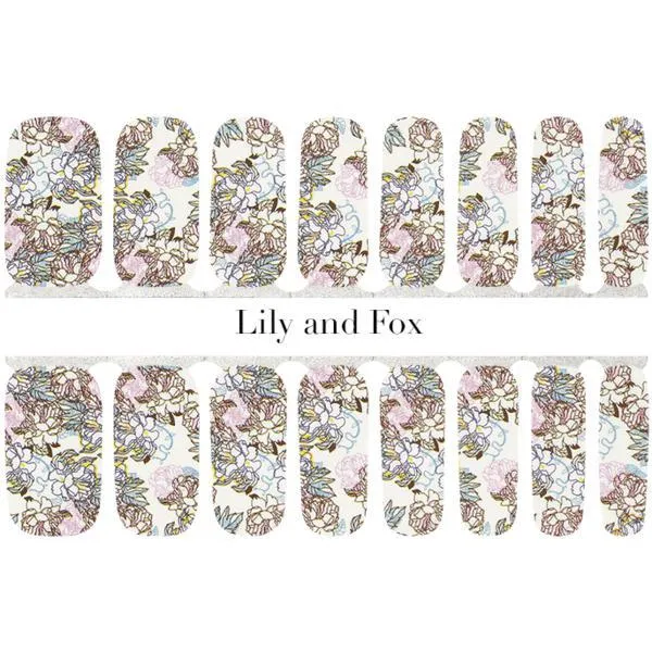 Lily and Fox - Nail Wrap - Tinkerbell's Garden