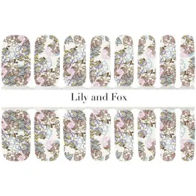 Lily and Fox - Nail Wrap - Tinkerbell's Garden