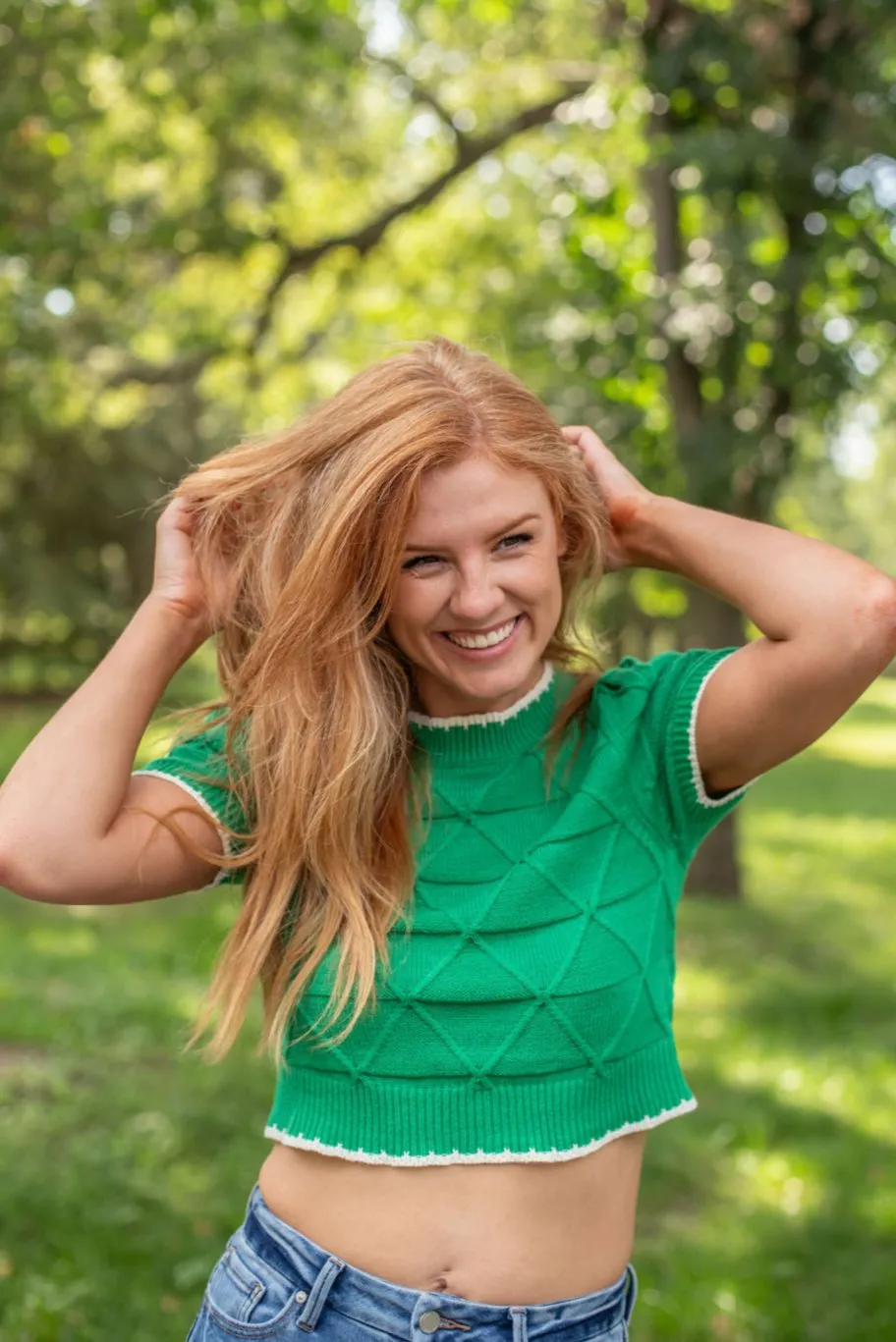 Lucky Charm Knit Top