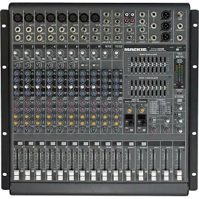 Mackie PPM1012 12-Channel Powered Desktop Mixer with Effects (1000W) (DEMO)