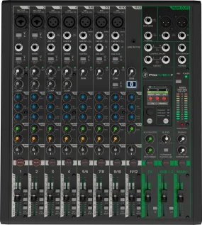 Mackie PROFX12V3  12-Channel Analog Mixer With Enhanced FX, USB Recording Modes and Bluetooth