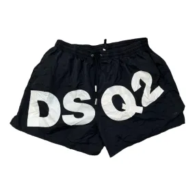 Men's D2 Logo Swim Shorts Black Size L