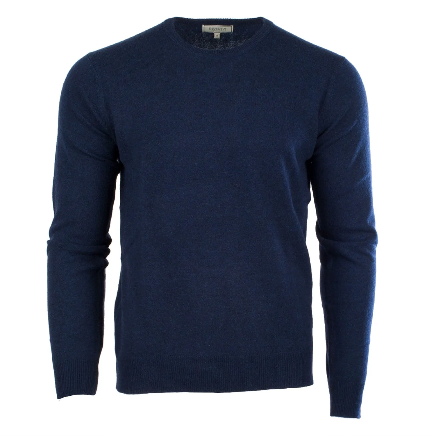 Men's Dunedin Cashmere 100% Cashmere Crew Neck Sweater Cosmos