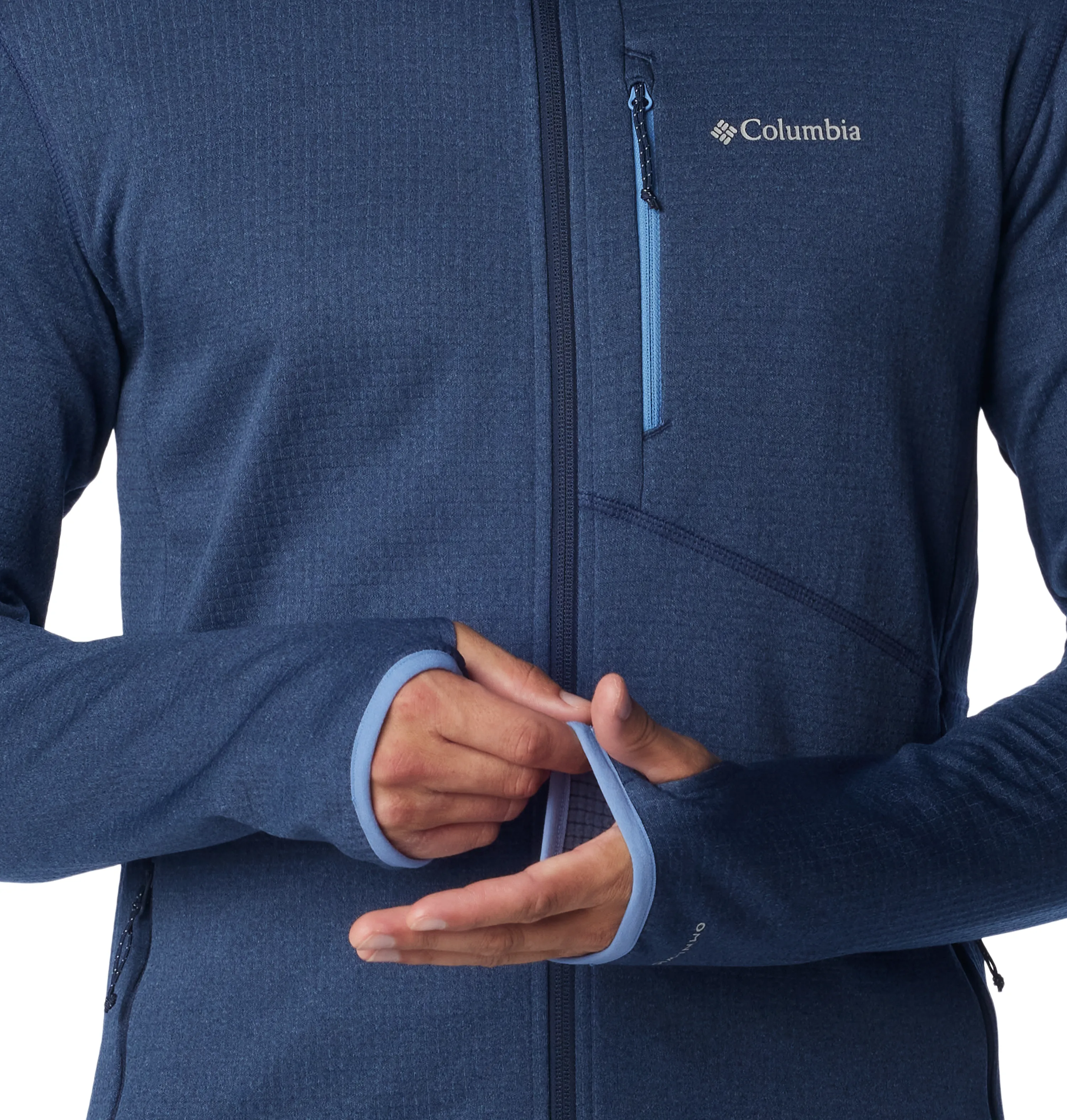 MEN'S PARK VIEW FLEECE FULL ZIP - COLLEGIATE NAVY