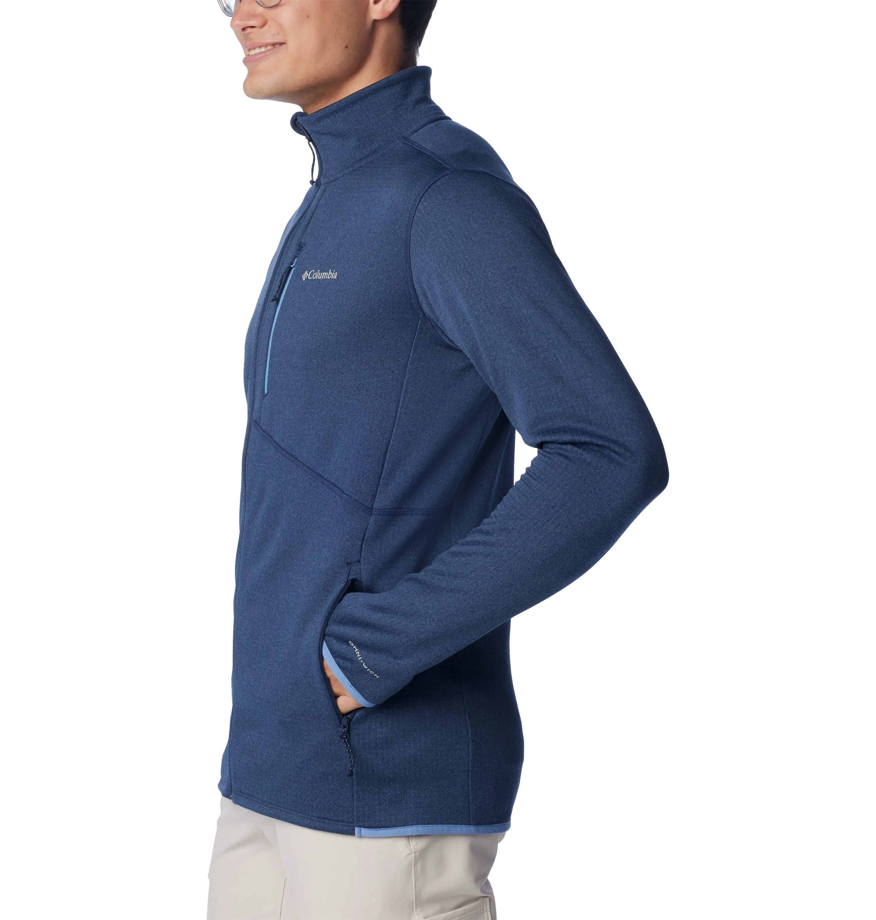 MEN'S PARK VIEW FLEECE FULL ZIP - COLLEGIATE NAVY