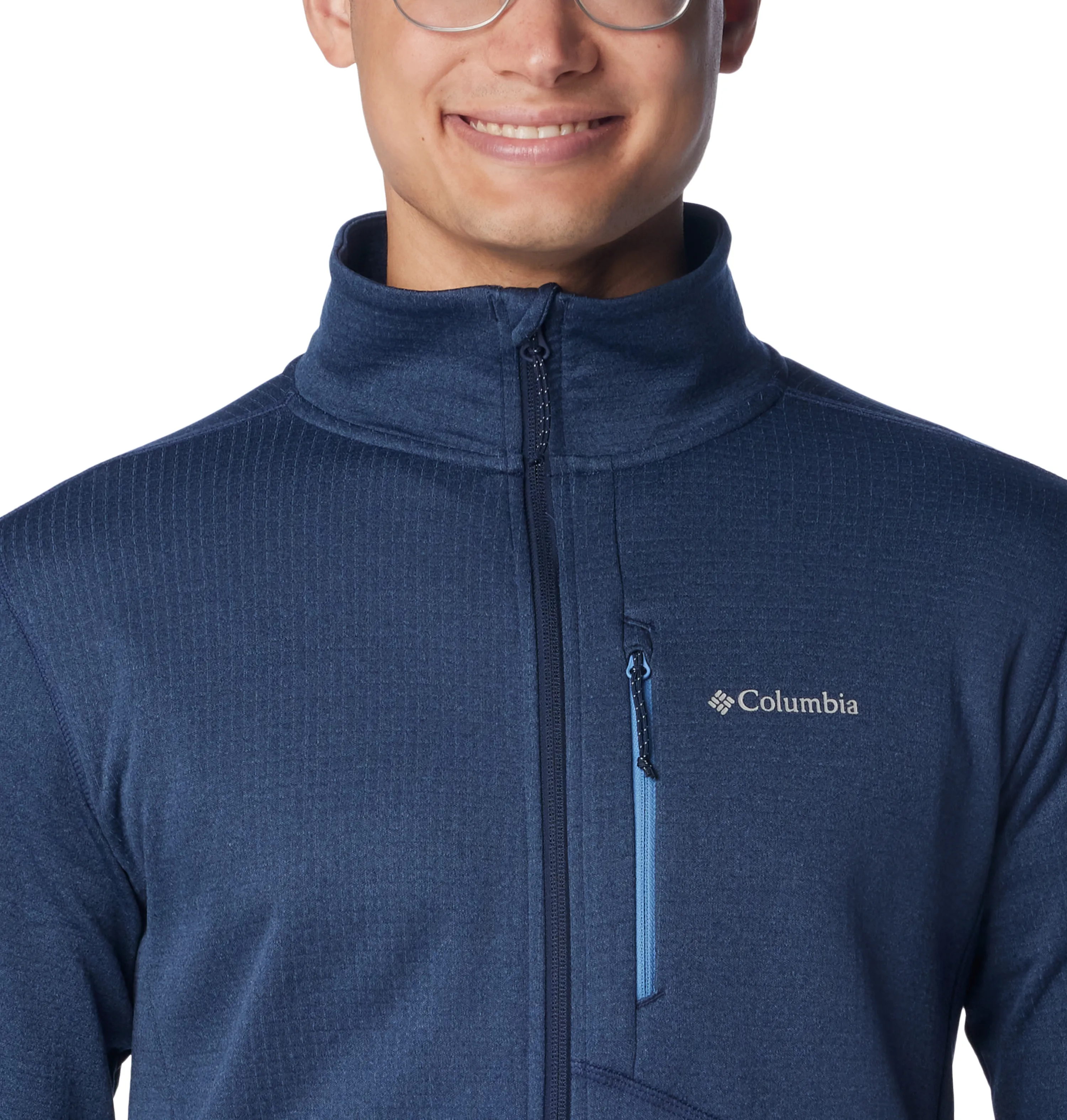 MEN'S PARK VIEW FLEECE FULL ZIP - COLLEGIATE NAVY