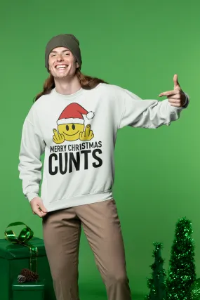 Merry Christmas C*nts Novelty Christmas Jumper