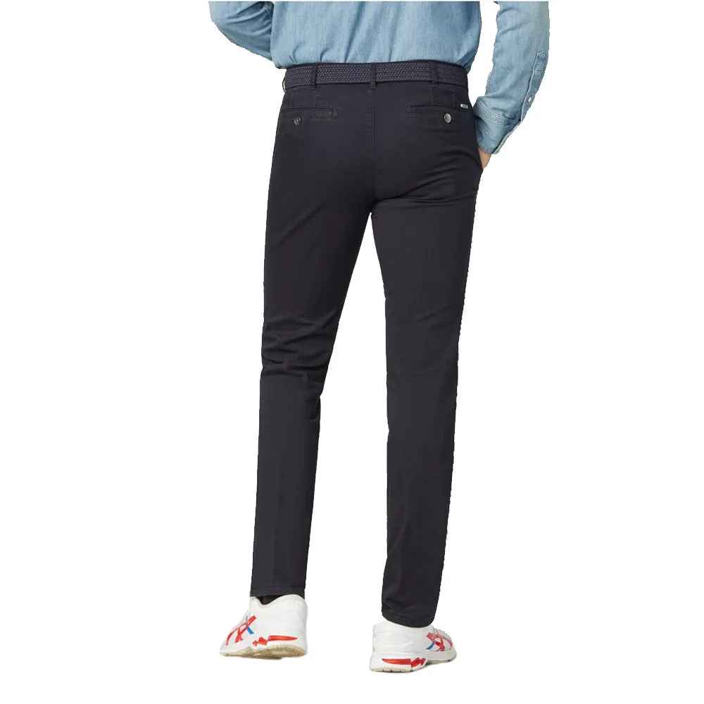 Meyer Soft Cotton Chino - Navy