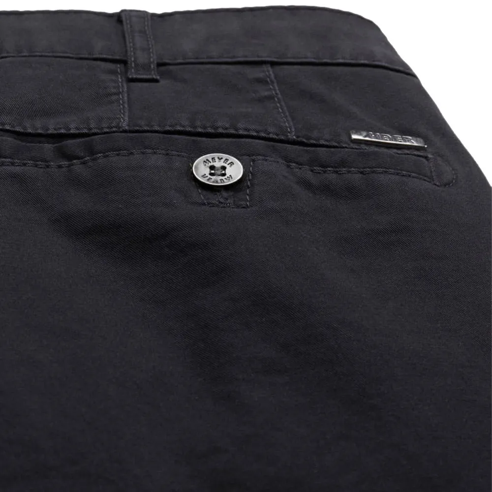 Meyer Soft Cotton Chino - Navy