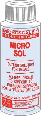 Microscale MI-2 Micro Sol Decal Setting Solution 1oz