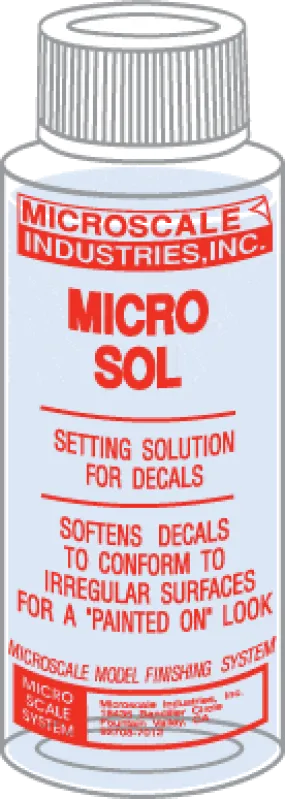 Microscale MI-2 Micro Sol Decal Setting Solution 1oz