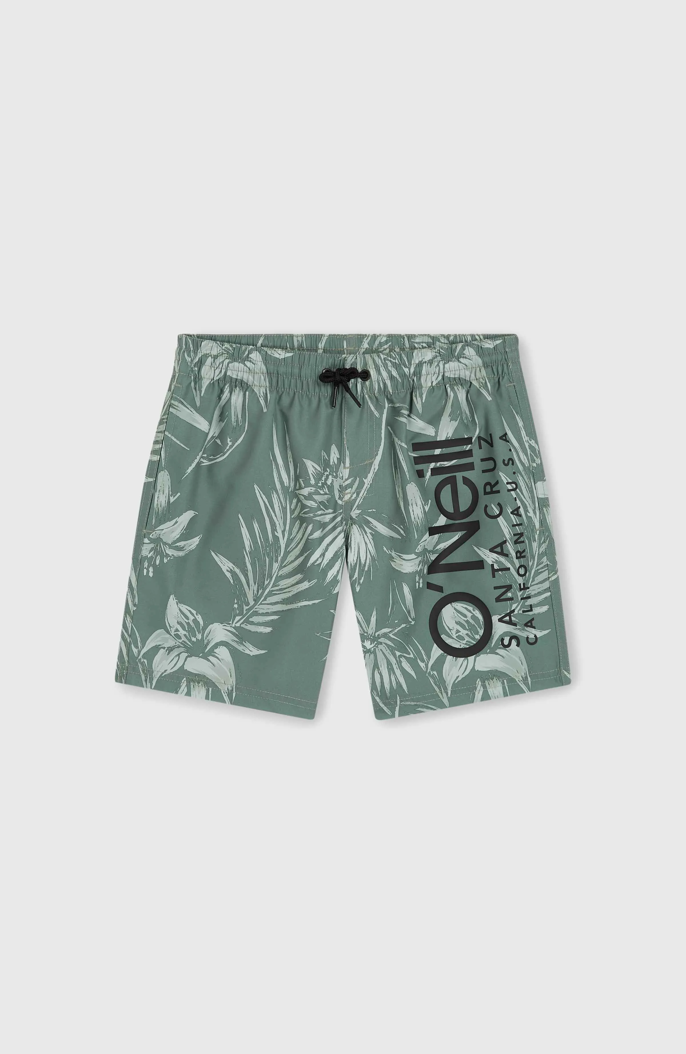 Mix and Match Cali Floral 14'' Swim Shorts | Green Tonal Tropicana