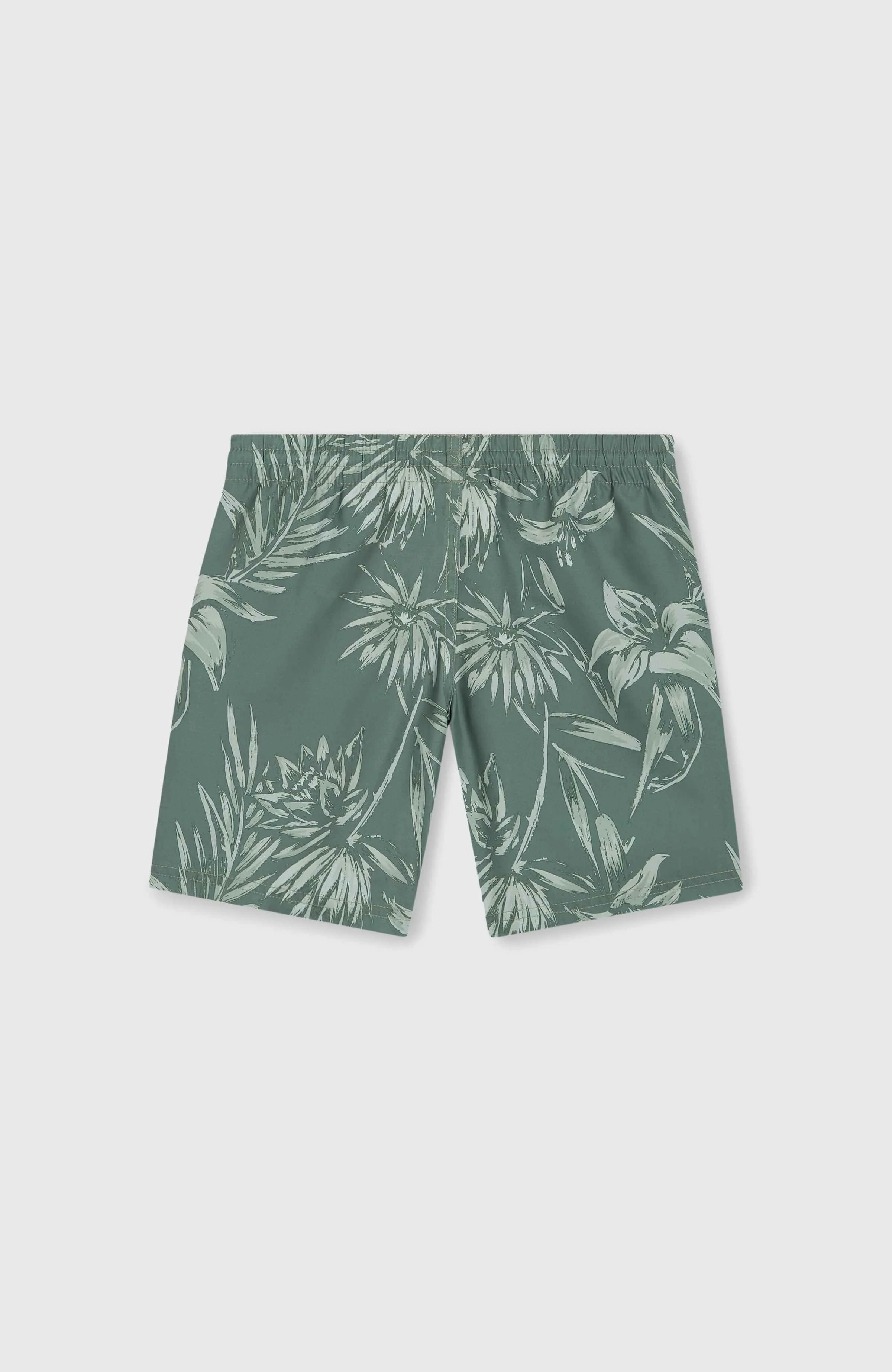 Mix and Match Cali Floral 14'' Swim Shorts | Green Tonal Tropicana