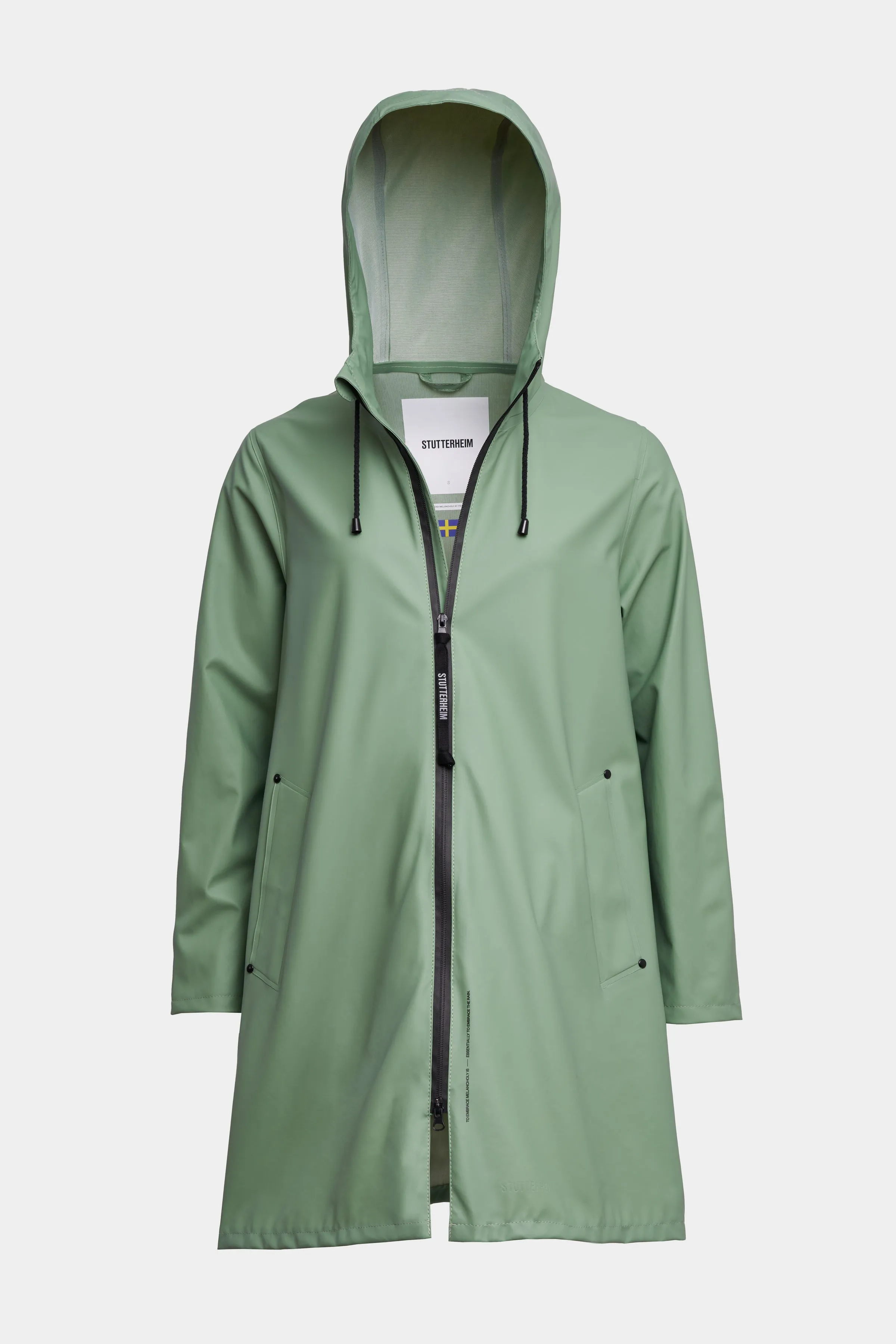 MOSEBACKE LIGHTWEIGHT JACKET ZIP LODEN GREEN