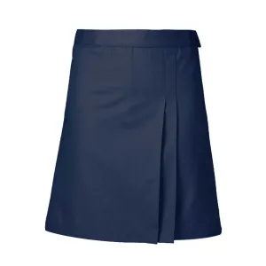 Navy Side-Pleat Skort