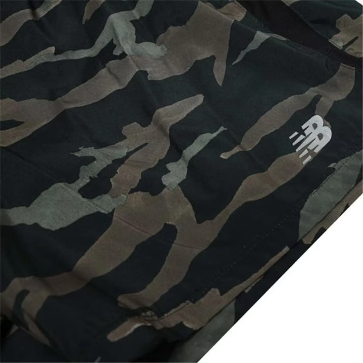 New Balance Accelerate Camo Shorts - Green