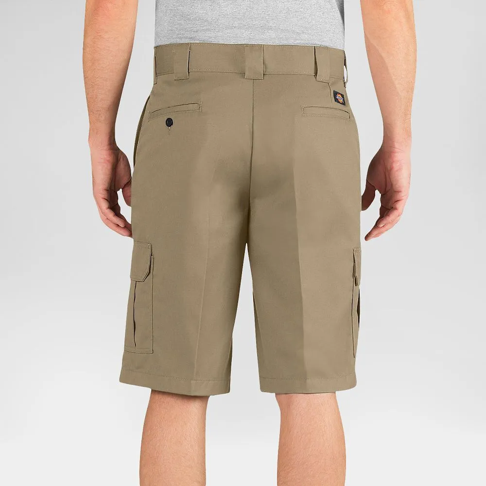 NEW - Dickies Men's FLEX 13" Relaxed Fit Cargo Short - Desert Sand 30