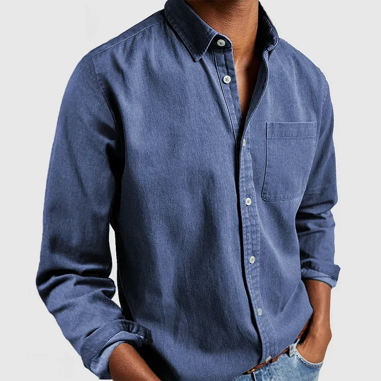 Nick™ Navy Essential Shirt