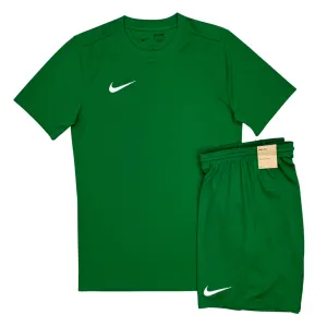 Nike Dri-Fit Tshirt / Shorts Set - Pine Green