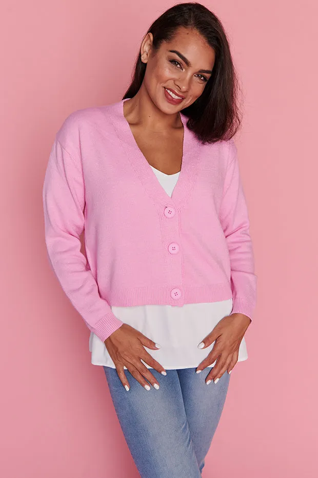 Norma Sweet Pink Cardi