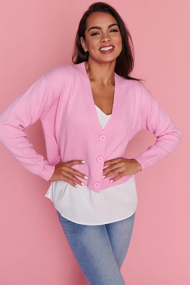 Norma Sweet Pink Cardi