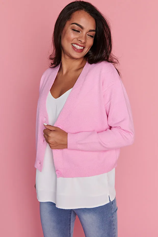 Norma Sweet Pink Cardi