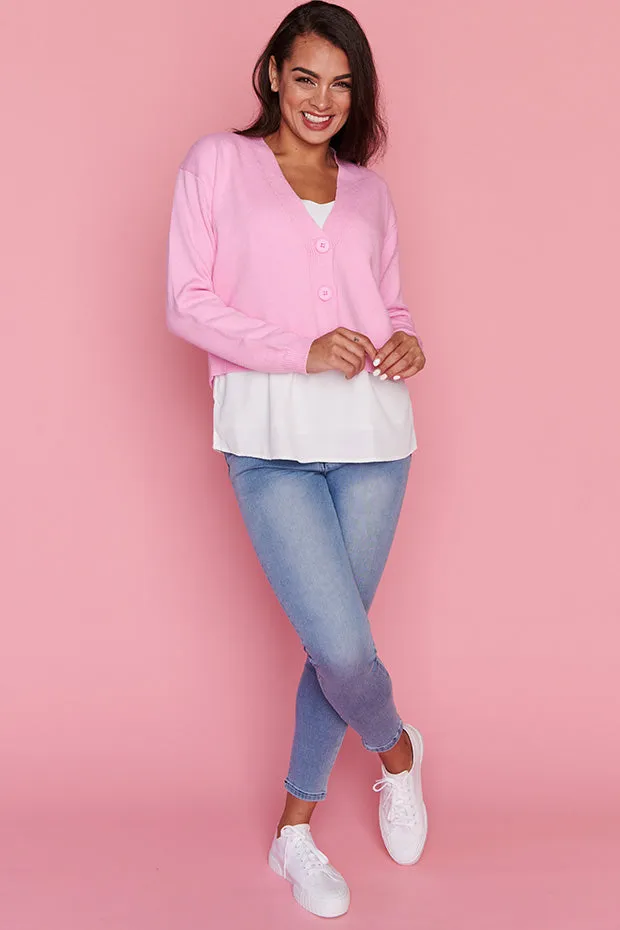 Norma Sweet Pink Cardi