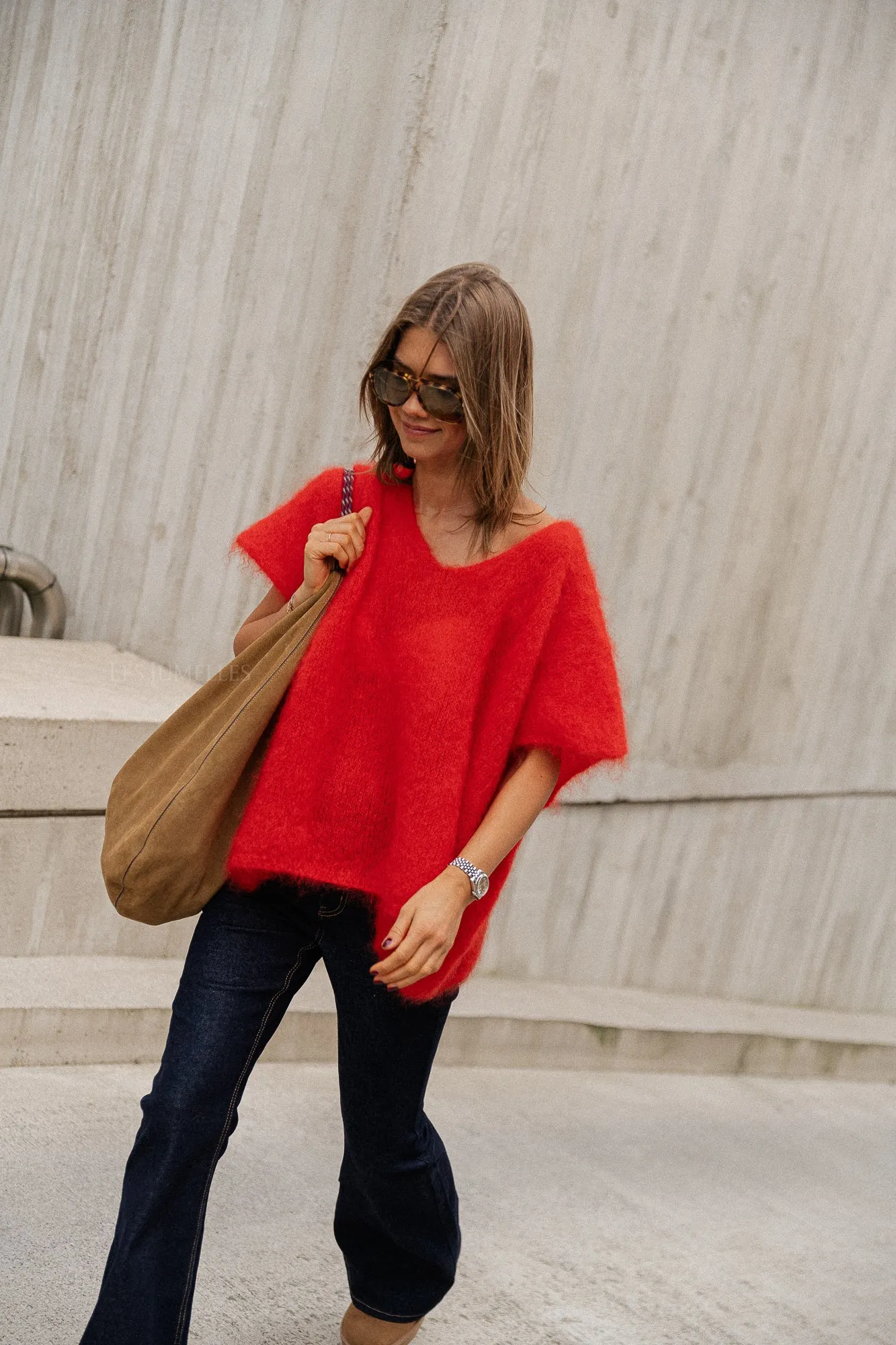 Odile jumper red