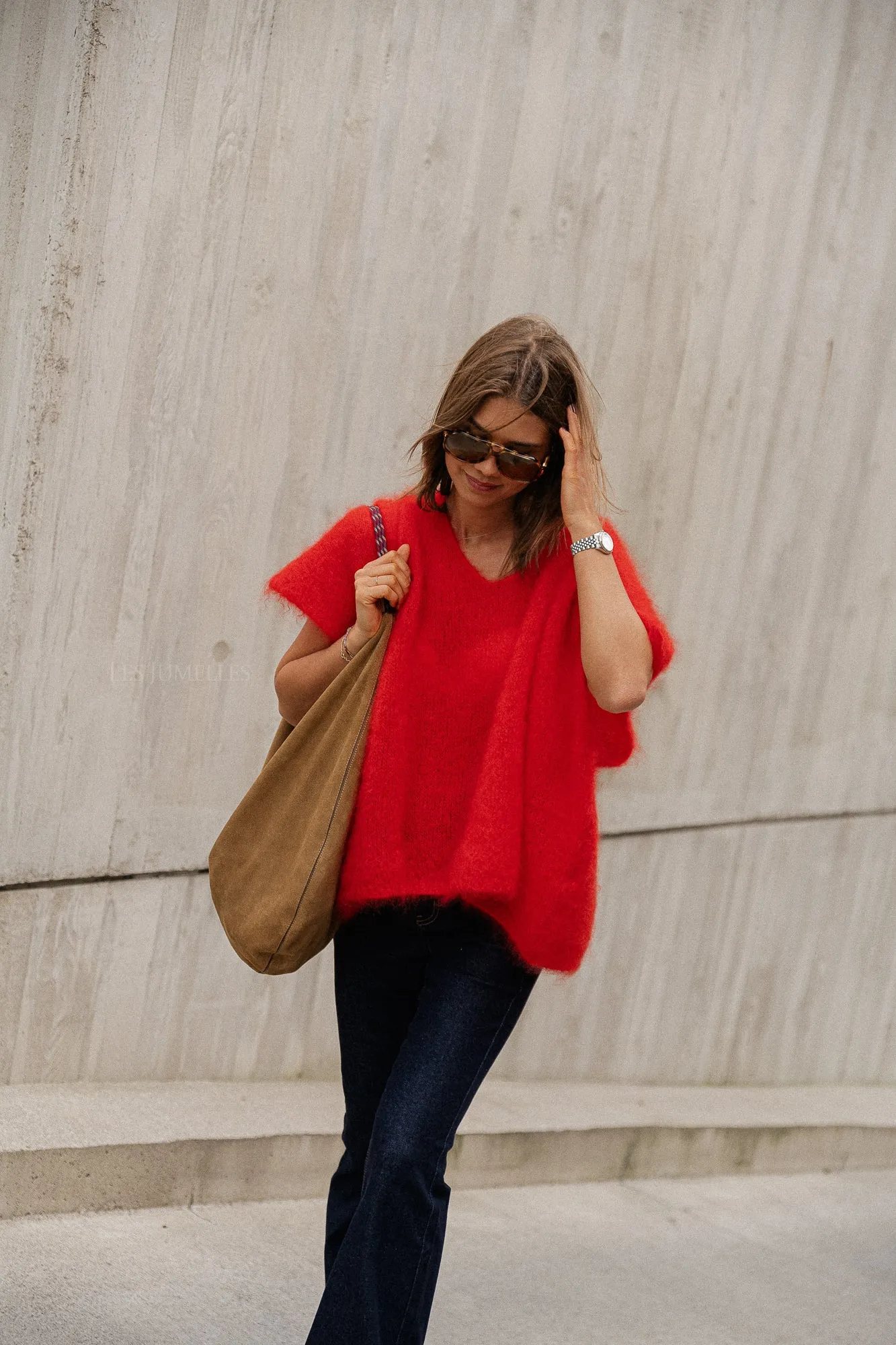 Odile jumper red