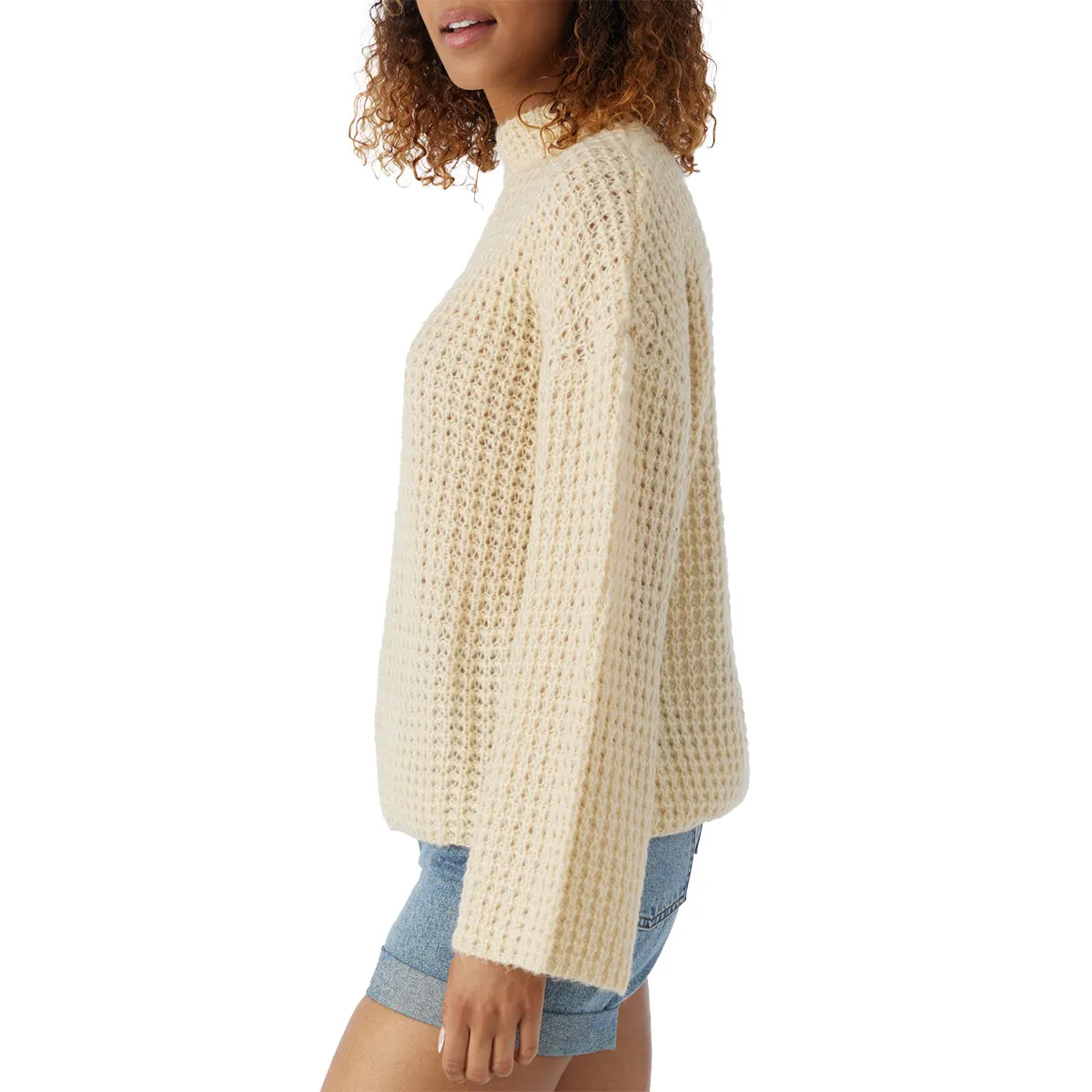 O'Neill Women's Fawn Mock Neck Sweater