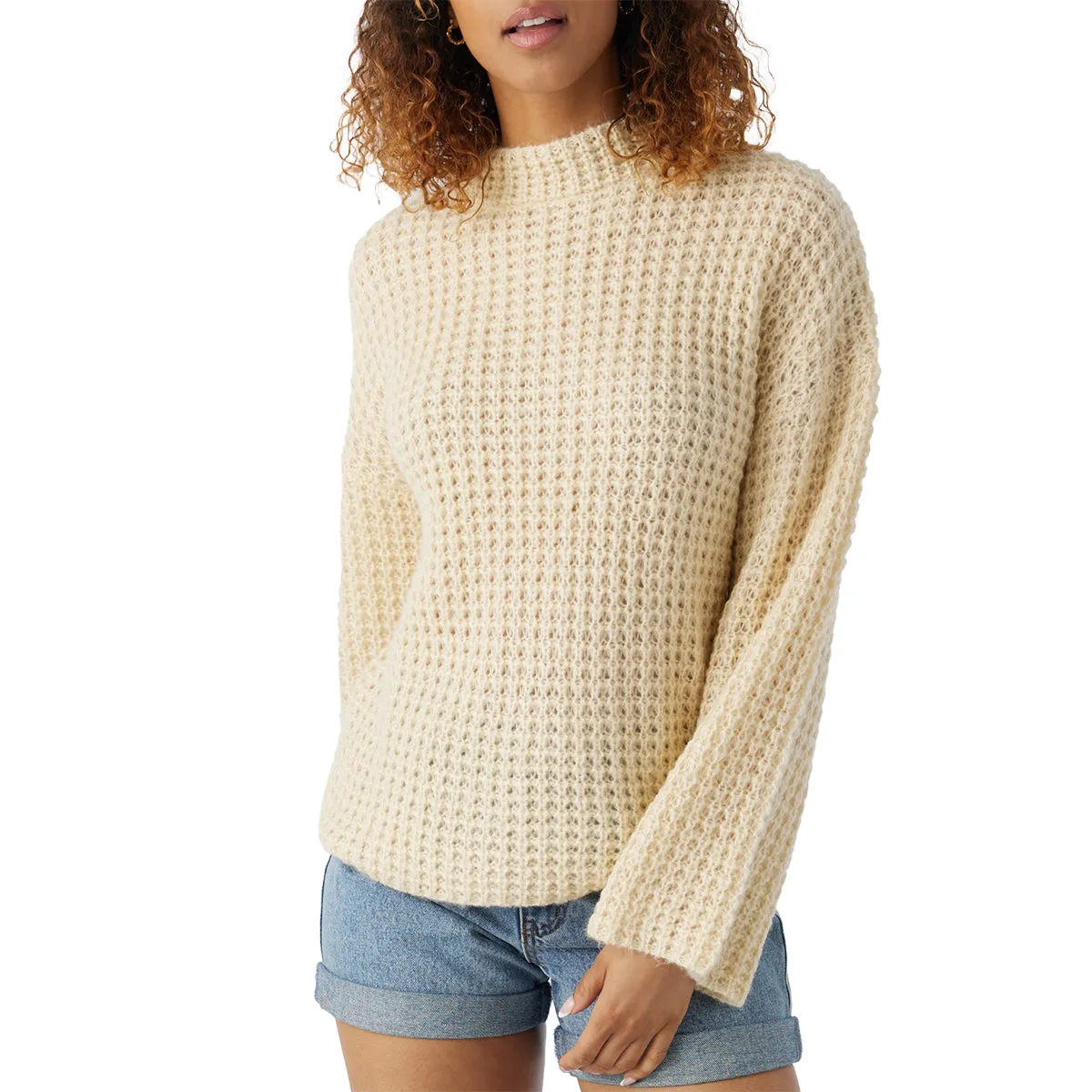 O'Neill Women's Fawn Mock Neck Sweater