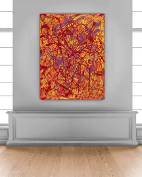 Orange Space - Original Painting