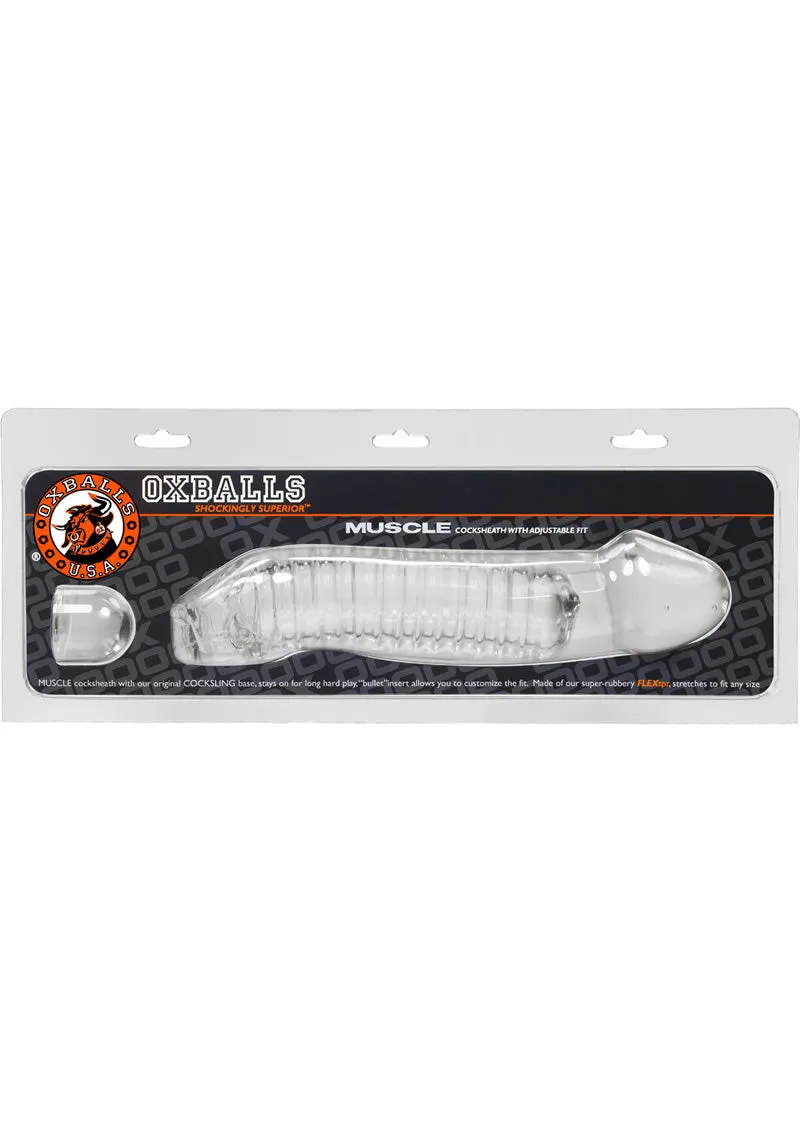 Oxballs Muscle Textured Cock Sheath Penis Extender