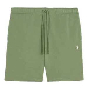 Polo Ralph Lauren Embroidered Logo Green Sweat Shorts