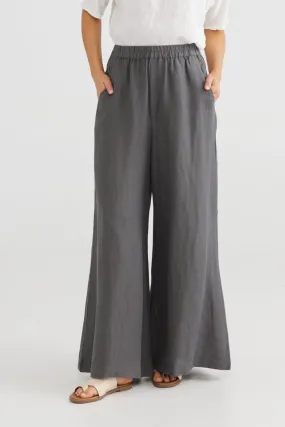 Positano Pants in Charcoal