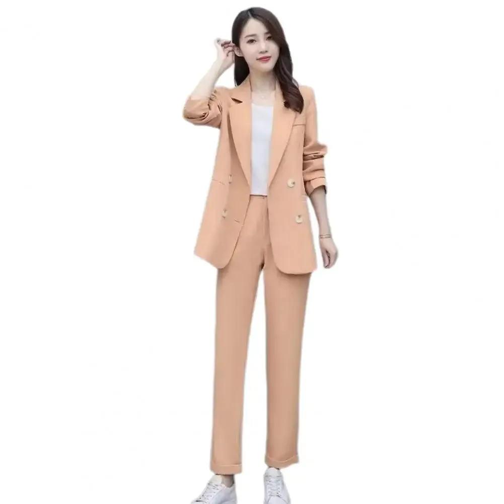 Professional Ol Commuter Style Suit Women Formal Office Attire Set Elegant Women's Business Suit Set with for Formal