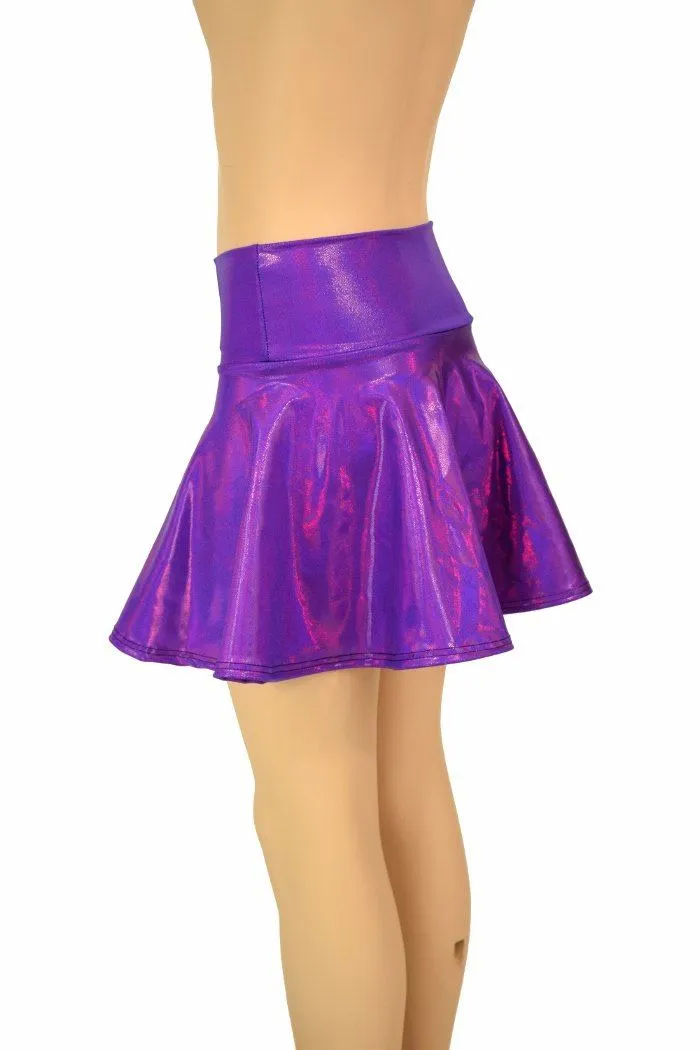 Purple Holo Kids Skirt or Skort